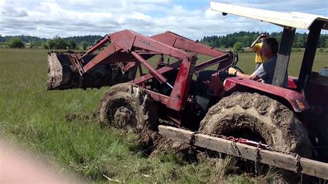 getting equipment out of the mud